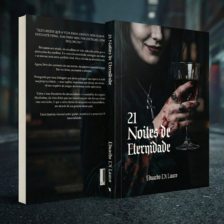 Capa do livro 21 Noites de Eternidade