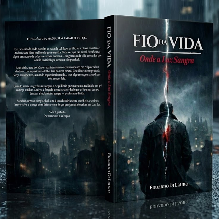 Capa do livro Fio da Vida - Onde a Luz Sangra
